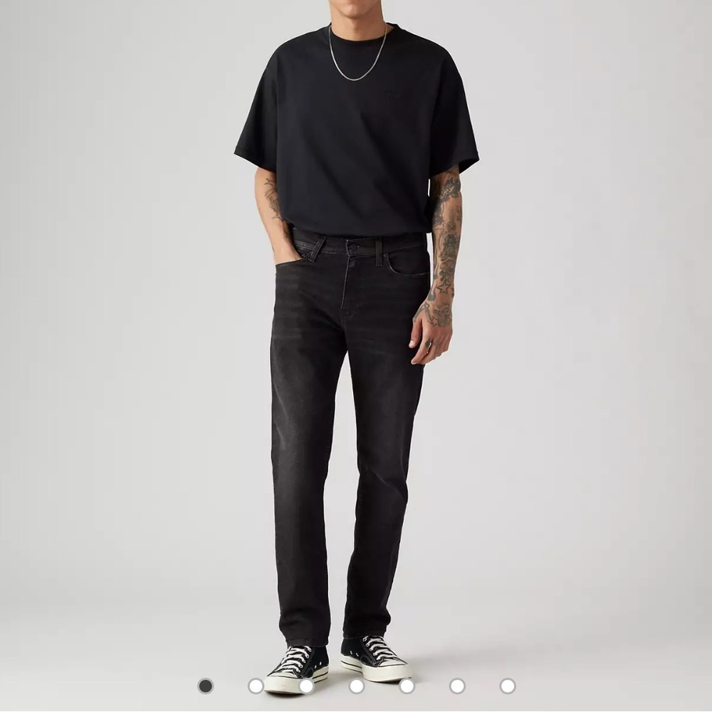 Men’s 511 Slim Fit Jeans in Frog Eye - Black